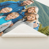 カスタム1フォトファミリー シェルパブランケット (3/4)