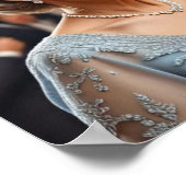 カスタム1写真65結婚th Anniversary Welcome ポスター (角)