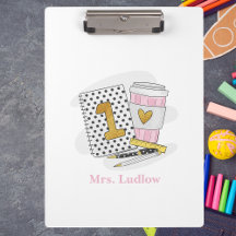 カスタム1年生先生ホワイトノートブックスクール