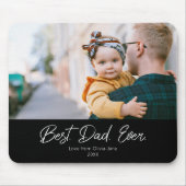 カスタム1枚の写真最高のパパマウスパッド マウスパッド (正面)