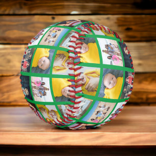 カスタム10パーソナライズされた枚の写真 野球ボール