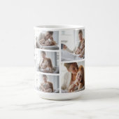 カスタム10家族の写真マグカップ コーヒーマグカップ (中央)