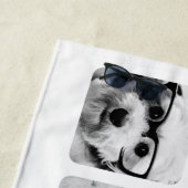 カスタム10額縁の写真コラージュ ビーチタオル (インサイチュ)