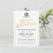 カスタム100周年パーティー- Citizens Bank 招待状 (スタンド正面)