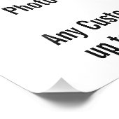 カスタム10" x 6"フォトプリント(または任意のカスタムサイズ) フォトプリント            (角)