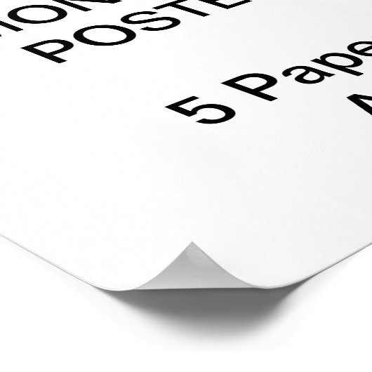 カスタム11パーソナライズされた" x 17" Canvasポスター空白の ポスター (角)