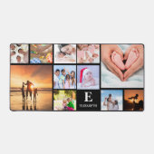 カスタム11フォトモノグラム名 デスクマット (正面)