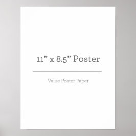 カスタム11 x 85ポスター ポスター