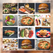 カスタム12ビジネスフォトコラージュ飲食店 ウィンドウサイン (シート2)