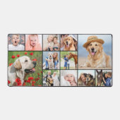 カスタム12フォトコラージュモダンシンプル デスクマット (正面)