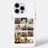 カスタム12フォトコラージュ Case-Mate iPhoneケース (裏面)
