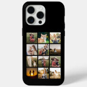 カスタム12フォトコラージュ Case-Mate iPhoneケース (裏面)