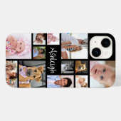 カスタム12フォトコラージュYour Color Case-Mate iPhone iPhoneケース (裏面 (横))