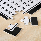 カスタム12 Wordファミリの単語検索 ジグソーパズル (側面)