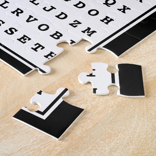 カスタム12 Wordファミリの単語検索 ジグソーパズル (側面)