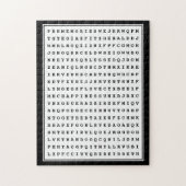 カスタム12 Wordファミリの単語検索 ジグソーパズル (縦)