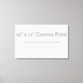 カスタム12 X 12キャンバス キャンバスプリント