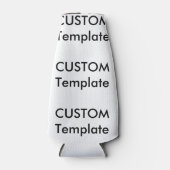 カスタム12ozボトルチラークールスリーブ ボトルクーラー (正面)