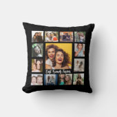 カスタム13フォトコラージュ最高のファンドフォーエバー クッション (正面)