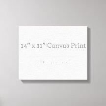 カスタム14 X 11キャンバス