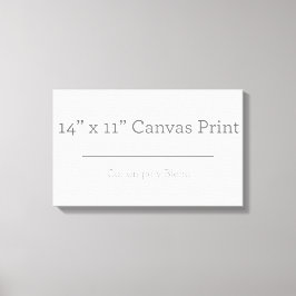 カスタム14 X 11キャンバス キャンバスプリント