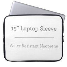カスタム15インチラップトップスリーブ