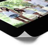 カスタム16フォトコラージュハッピーバースデーパーティー ポスター (角)