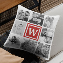 カスタム16景品家族フォトコラージモノグラム