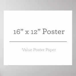 カスタム16 x 12ポスター ポスター