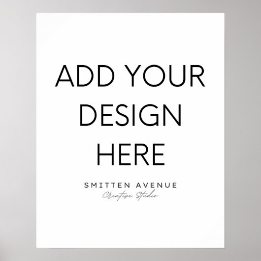 カスタム16x20ポスター（マット） ポスター (正面)