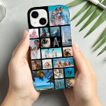 カスタム17フォトコラージモノグラムあなたの色の名前 Case-Mate iPhone 14ケース<br><div class="desc">この上の運17の写真のお気に入りのは、この簡単を利用したテンプレートのカラー携帯電話のケースカスタムは、変更可能な黒の背景に対して編集可能なスクリプトとクラシックフォントに表示されたモノグラムと名前で様々な画像を収容する形とサイズの写真コラージュのをアップロードする。このサンプルはiPhone 14の機種のKolly Thereのケーススタイルに表示される。他の機種のケーススタイルは注文ページで利用可能である。サポート：救済デザインの変更やパーソナライズ、色の変更や別の電話モデルに合わせたサイズ変更を行う場合は連絡、Zazzleチャットまたは電子メールでmakeitaboutyoustore@gmail.comを注文する前にデザイナー。</div>