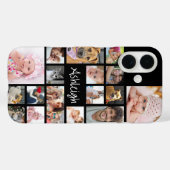 カスタム17フォトコラージュ Case-Mate iPhoneケース (裏面 (横))