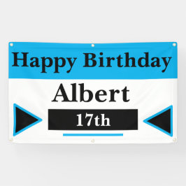 カスタム17誕生日 横断幕