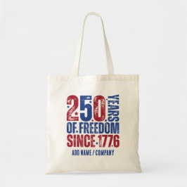 カスタム1776年からの自由250周年記念パトリオティック トートバッグ