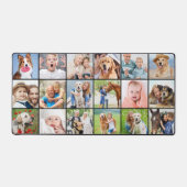 カスタム18フォトコラージュモダンシンプル デスクマット (正面)