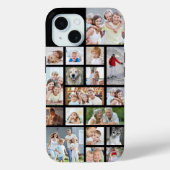 カスタム18フォトコラージュ Case-Mate iPhoneケース (裏面)