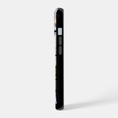 カスタム18枚フォトコラージュ お好きな色 iPhone 15ケース (左側面)
