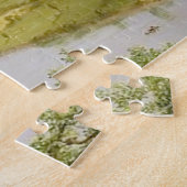 カスタム1836年のト絵画ーマス·コールの『オックスボー』 ジグソーパズル (側面)