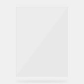 カスタム18" x 24"アクリル記号 アクリルサイン (正面)