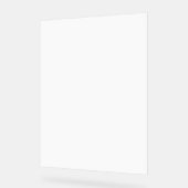 カスタム18" x 24"アクリル記号 アクリルサイン (傾斜)
