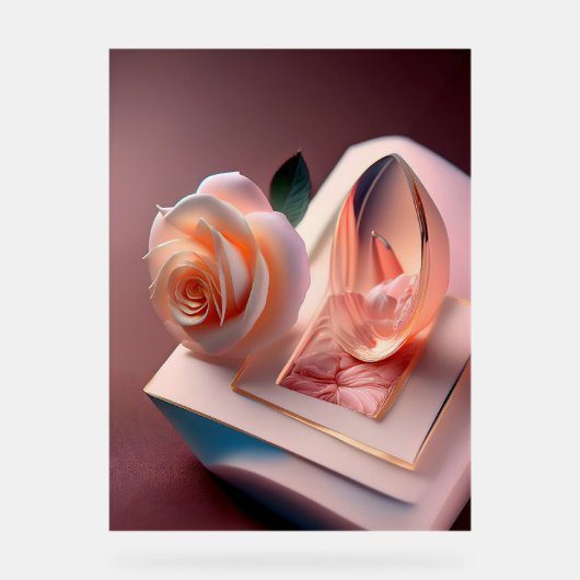 カスタム18" x 24"アクリル記号 アクリルサイン (正面)