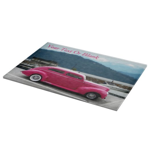 カスタム1940年アメリカの有名メイクセダン カッティングボード (角)