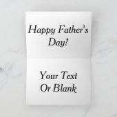 カスタム1940年アメリカの有名メイクセダン カード (内部)