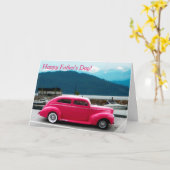 カスタム1940年アメリカの有名メイクセダン カード (黄色い花)