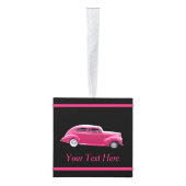 カスタム1940年アメリカの有名メイクセダン キューブオーナメント (右)