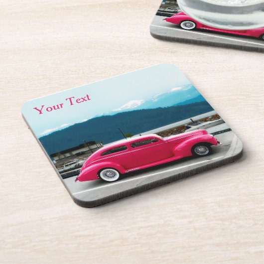 カスタム1940年アメリカの有名メイクセダン コースター (左側)