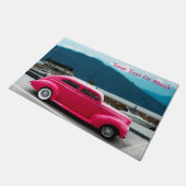 カスタム1940年アメリカの有名メイクセダン ドアマット (アングル)