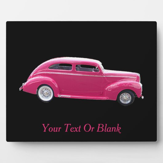 カスタム1940年アメリカの有名メイクセダン フォトプラーク (正面)