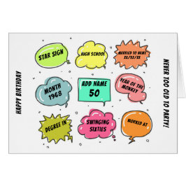 カスタム1968年生まれ – 人生を追加 – BIO