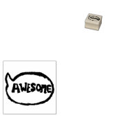 カスタム1" x 1"ゴムスタンプ、インクパッド色=なし、 ラバースタンプ (押印)